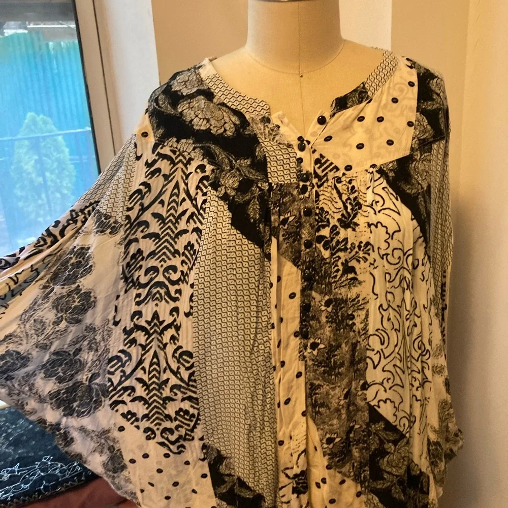 Patchwork blouse - Picture 2 of 4